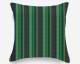 Stripe lines green color cushion covers in cotton fabric
